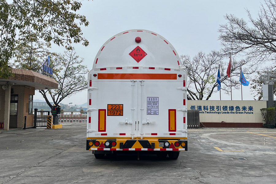 久远牌KP9408GDYTA低温液体运输半挂车公告图片