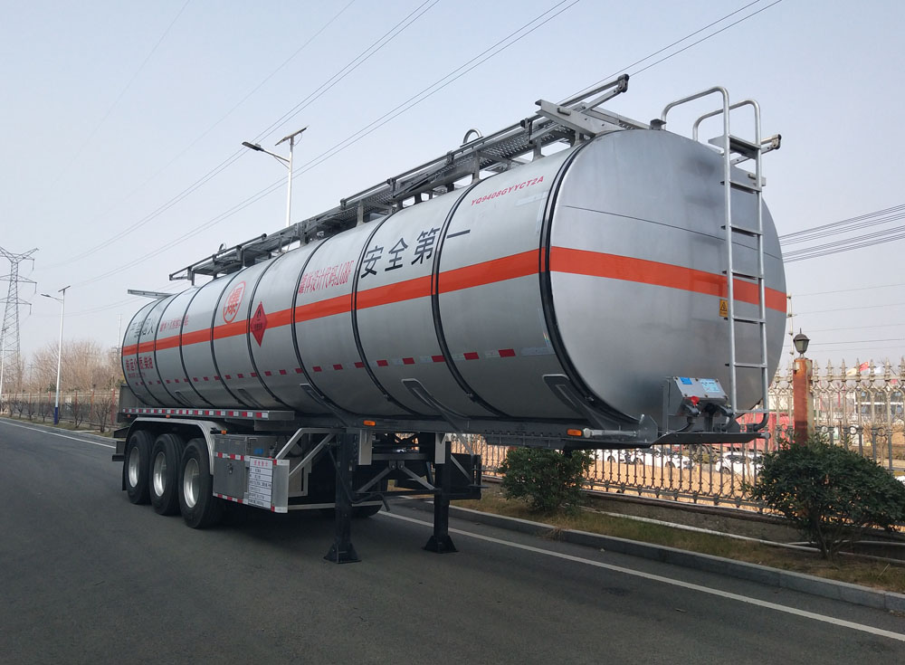 永强牌10.9米30.1吨3轴运油半挂车(YQ9408GYYCT2A)