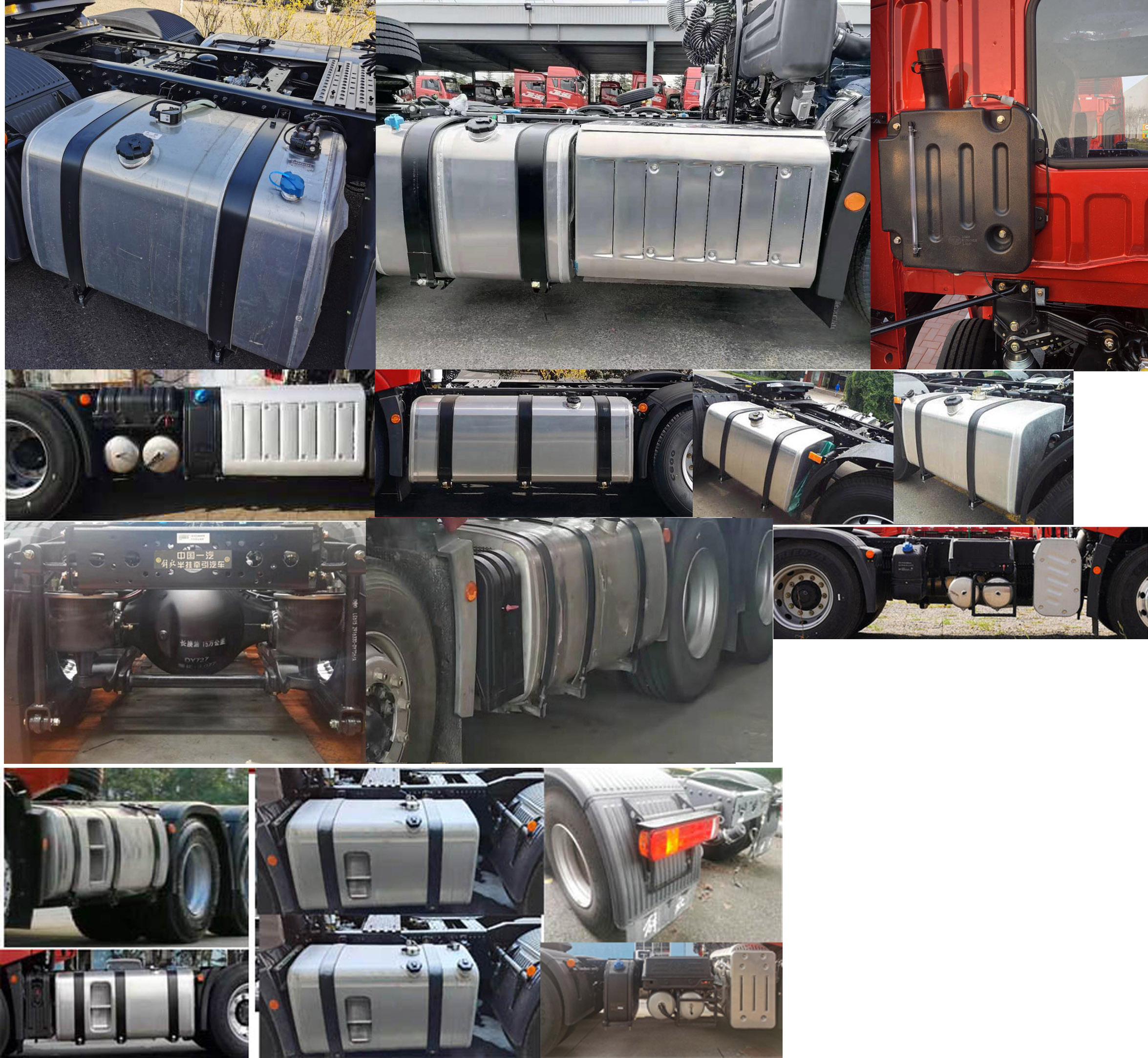 CA4253P1K15T1E6A80 解放牌400马力后双桥,后八轮柴油国六平头柴油牵引车图片