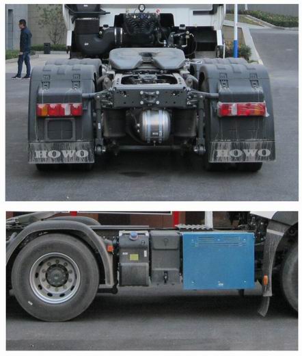 ZZ4257V324HF1H 豪沃牌544马力后双桥,后八轮柴油国六牵引汽车图片
