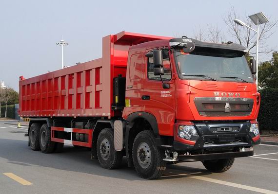 豪沃牌ZZ5317ZLJV486HF1自卸式垃圾车