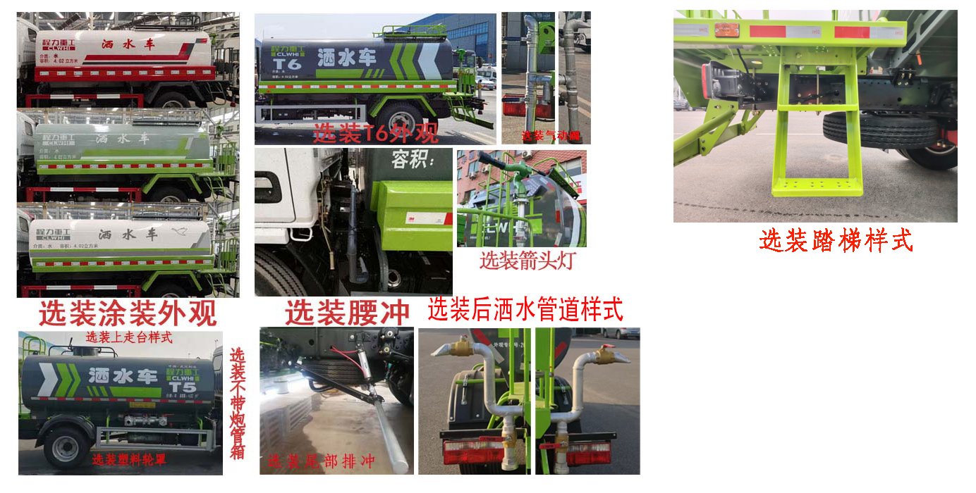 东风股份多利卡D6 CLH5070GSSD6洒水车公告图片