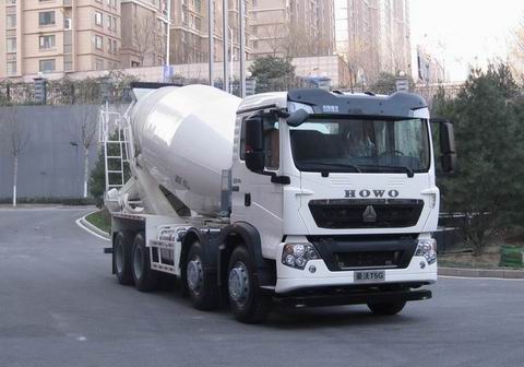 豪沃牌ZZ5317GJBN306GF1混凝土搅拌运输车