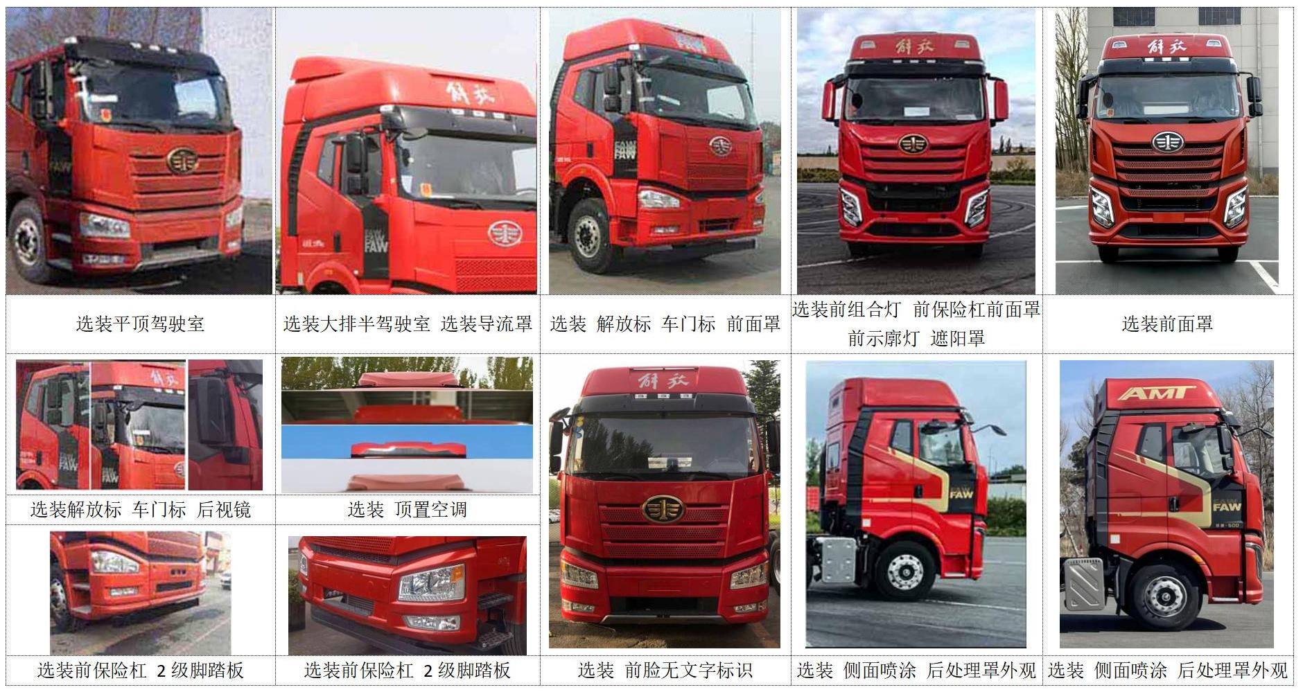 解放牌CA5250CCYP66K1L6T3E6仓栅式运输车公告图片