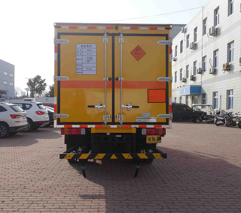 紅宇牌HYJ5120XQY-CA爆破器材運輸車公告圖片