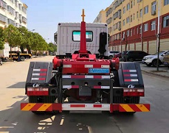 东风股份多利卡D9 CLW5180ZXXE6车厢可卸式垃圾车公告图片