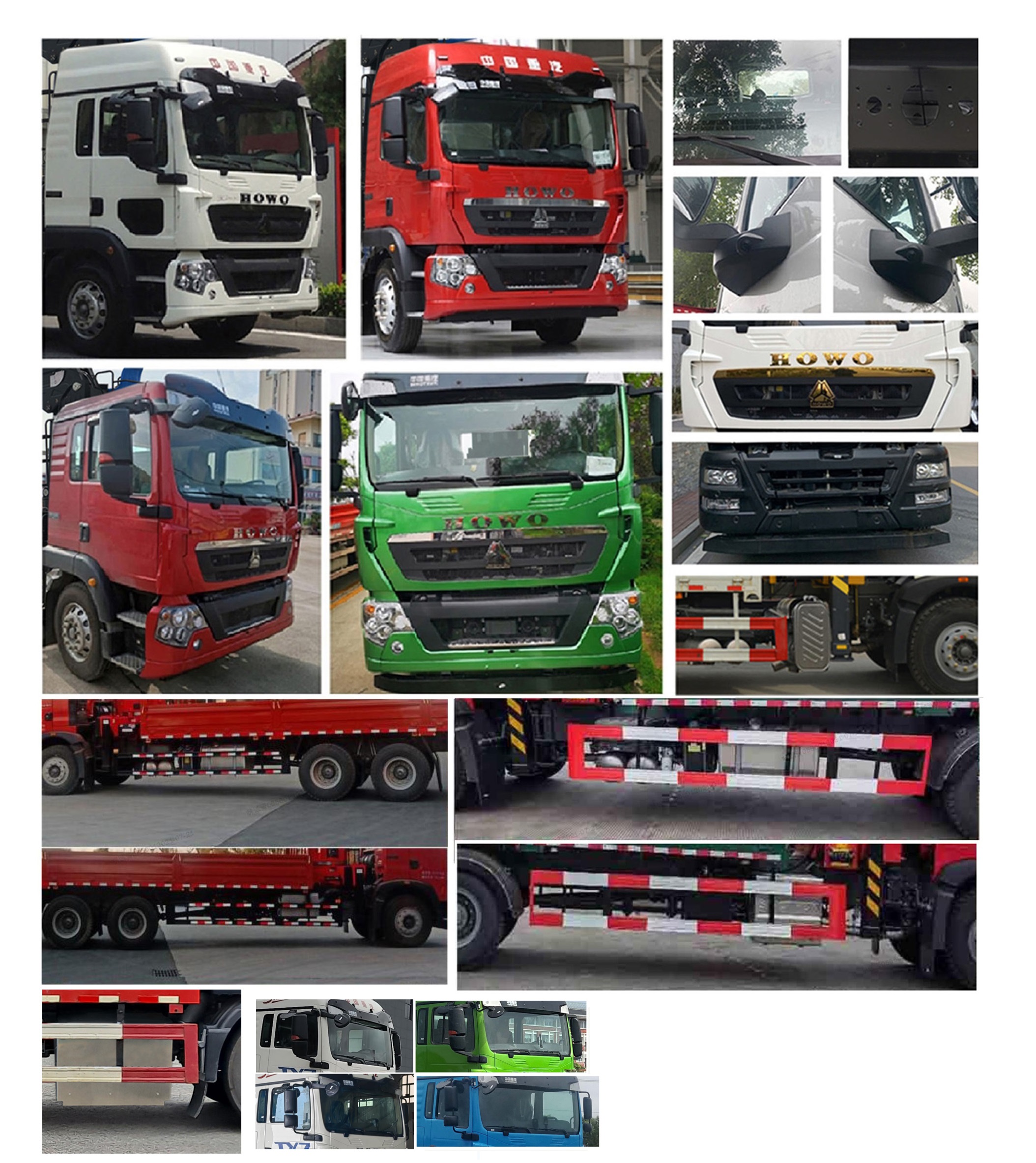 豪沃牌ZZ5257JSQN464GF1隨車起重運(yùn)輸車公告圖片