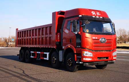 解放牌 445马力 前四后八 平头天然气自卸汽车(CA3310P66M25L3T4AE6)