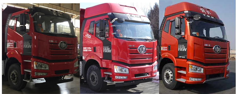CA3310P66M25L2T4AE6 解放牌424马力前四后八LNG6.8米国六平头天然气自卸汽车图片