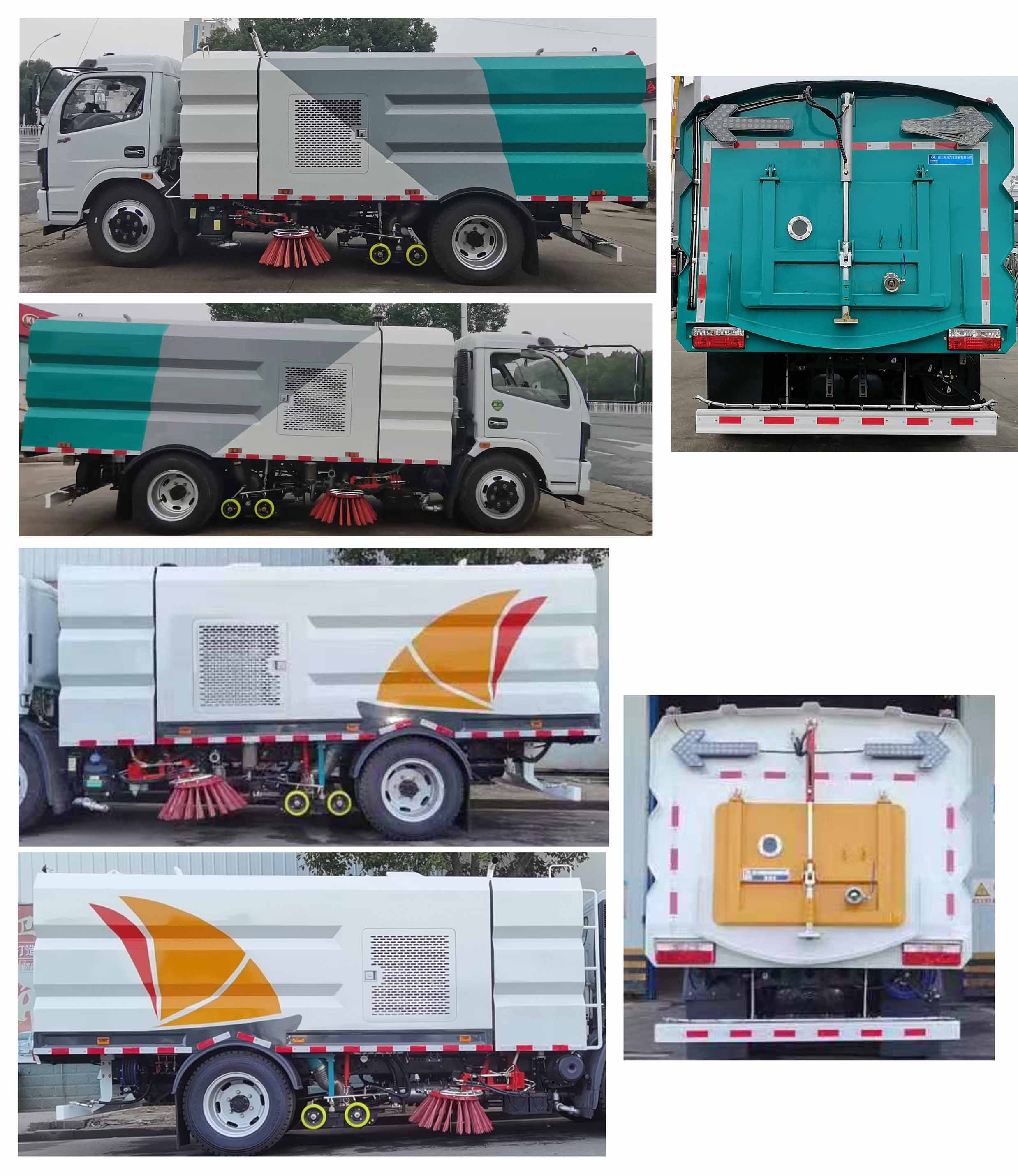 东风股份多利卡D7 CLW5120TXS6洗扫车公告图片