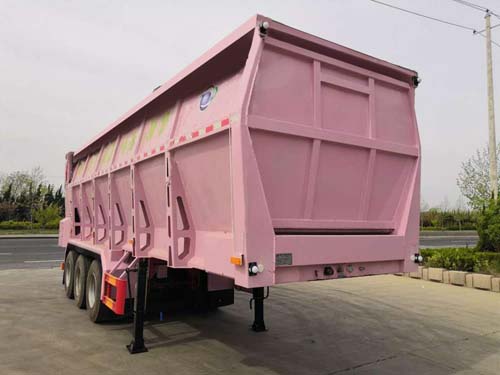 路路通牌9.5米30.8吨3轴散装粮食运输半挂车(WSF9400ZLS)
