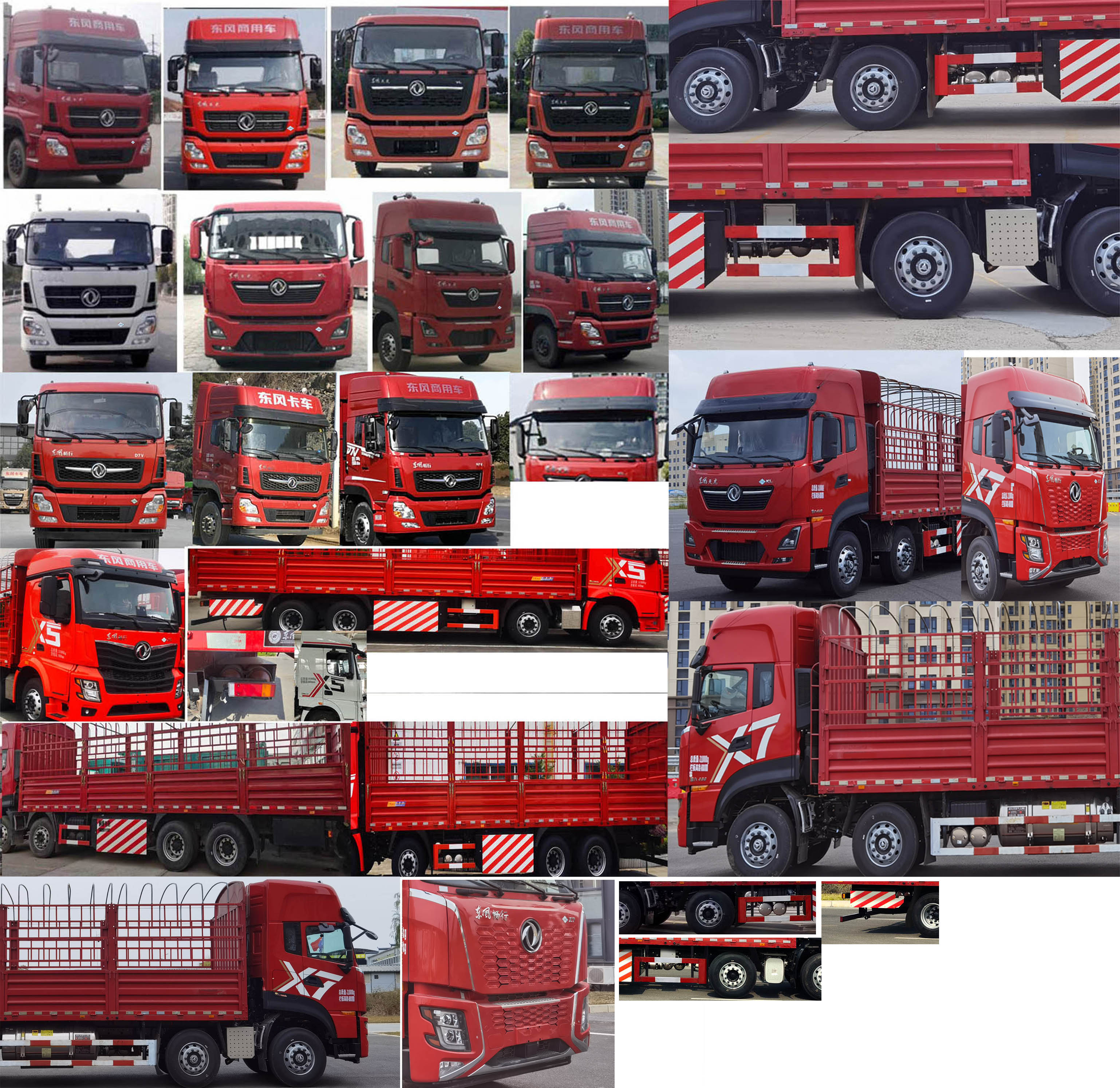 東風(fēng)牌DFV5318CCYGP6N倉柵式運(yùn)輸車公告圖片