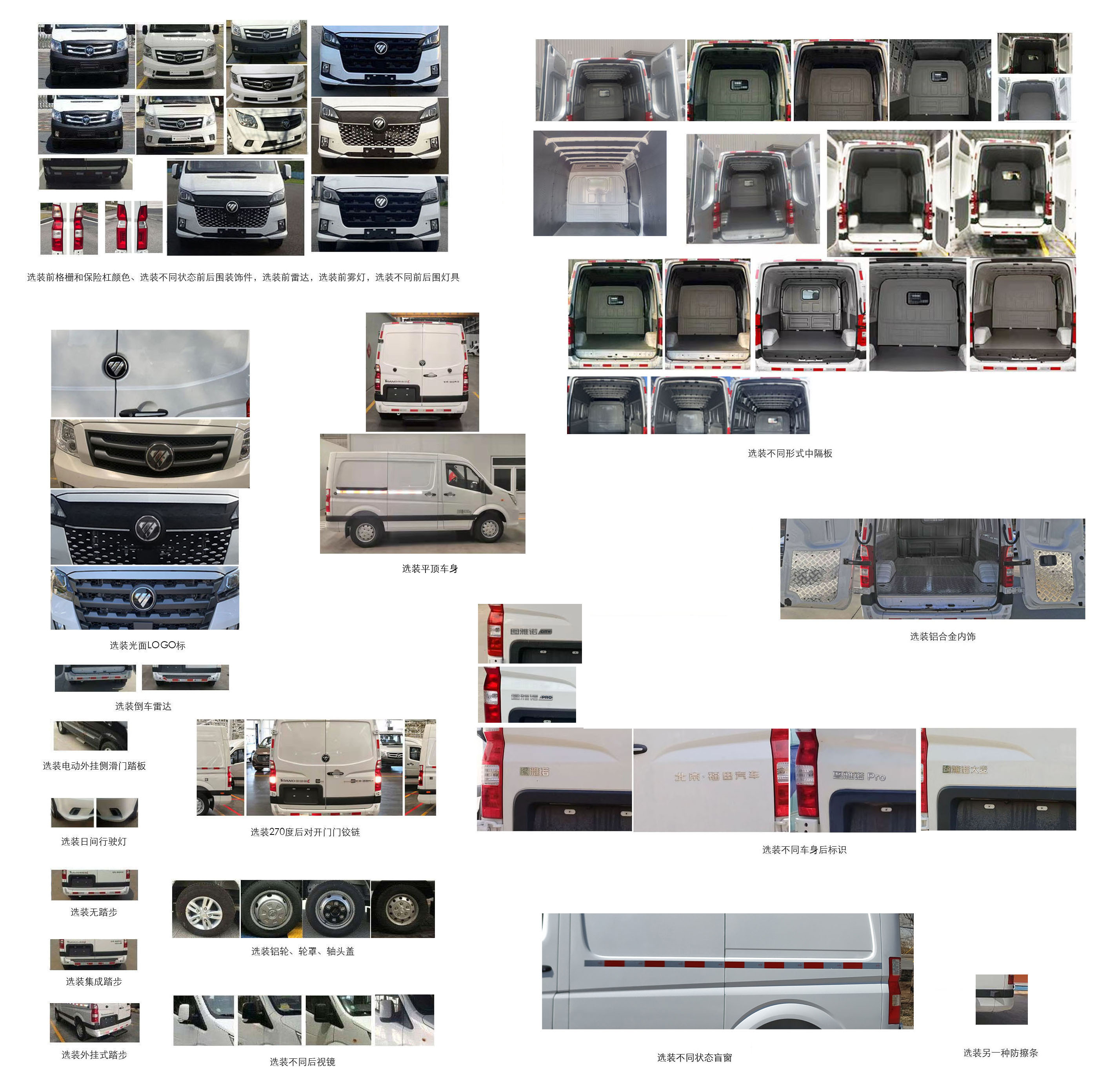 福田牌BJ5048XXY-L6廂式運(yùn)輸車(chē)公告圖片