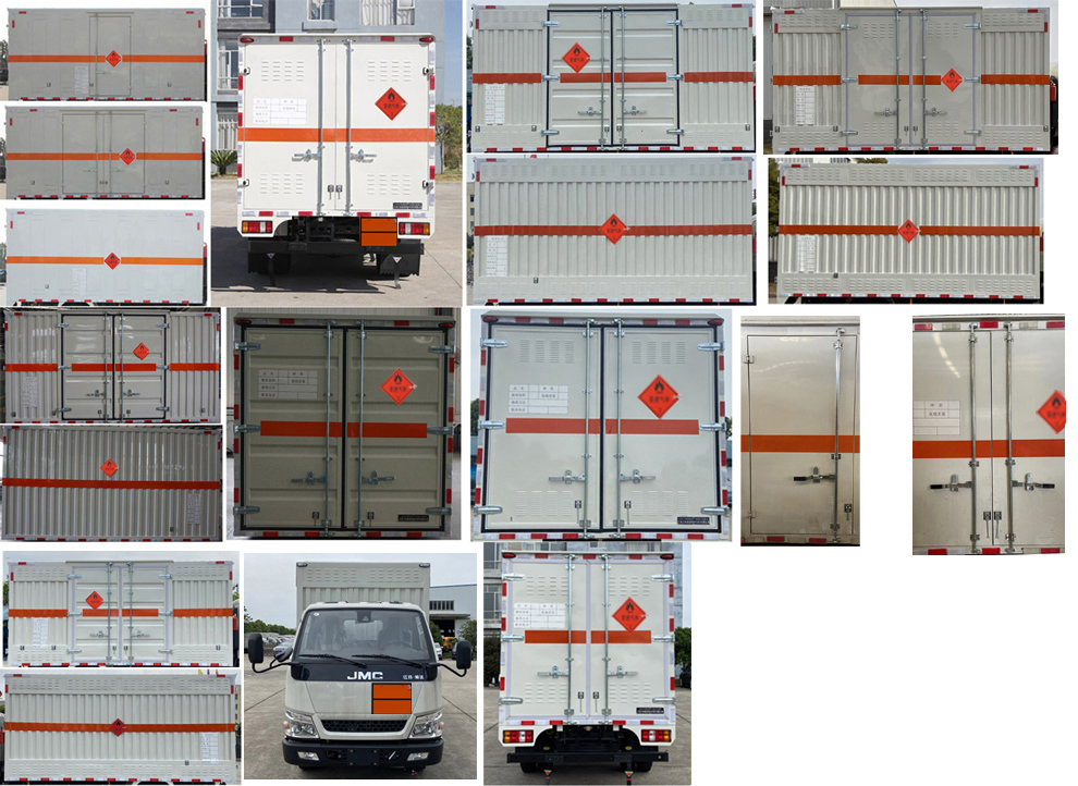 江鈴江特牌JMT5040XRQXGA26易燃?xì)怏w廂式運(yùn)輸車公告圖片