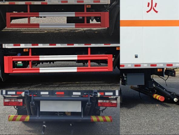 程力威牌CLW5120XRQE6易燃?xì)怏w廂式運(yùn)輸車公告圖片