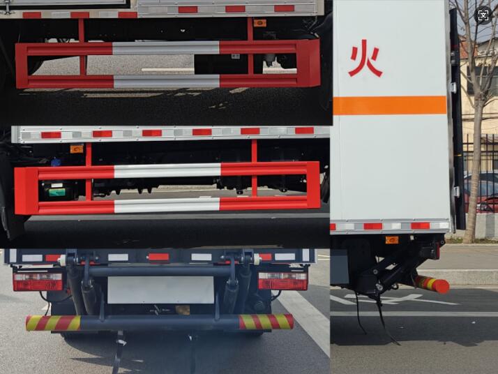 程力威牌CLW5120XFWE6腐蚀性物品厢式运输车公告图片