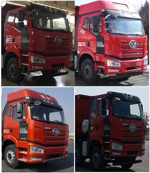 CA3310P66M25L0T4AE6 解放牌424马力前四后八LNG5.8米国六平头天然气自卸汽车图片