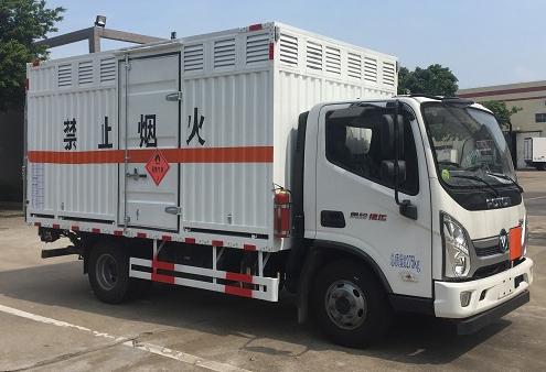 顺肇牌SZP5081XRQBJ5易燃气体厢式运输车