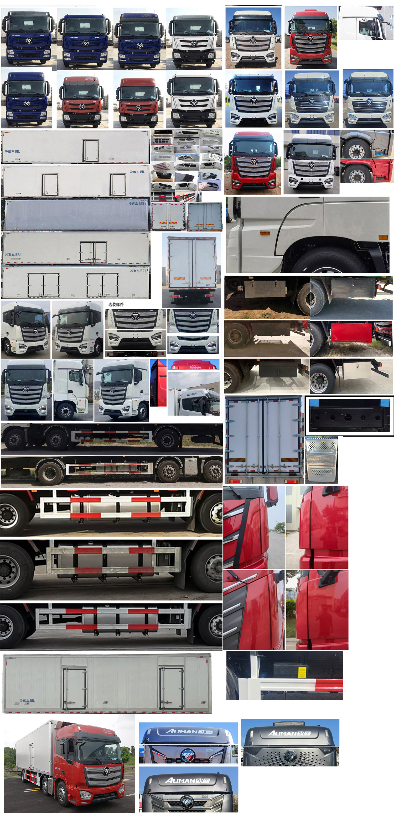 歐曼牌BJ5259XLCY6HPL-01冷藏車公告圖片