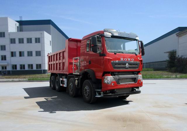 豪沃牌 445马力 自卸汽车(ZZ3317V306GF1L)