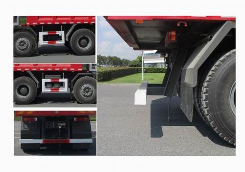 ZZ3317V286GF1L 豪沃牌445马力前四后八LNG6.2米国六自卸汽车图片