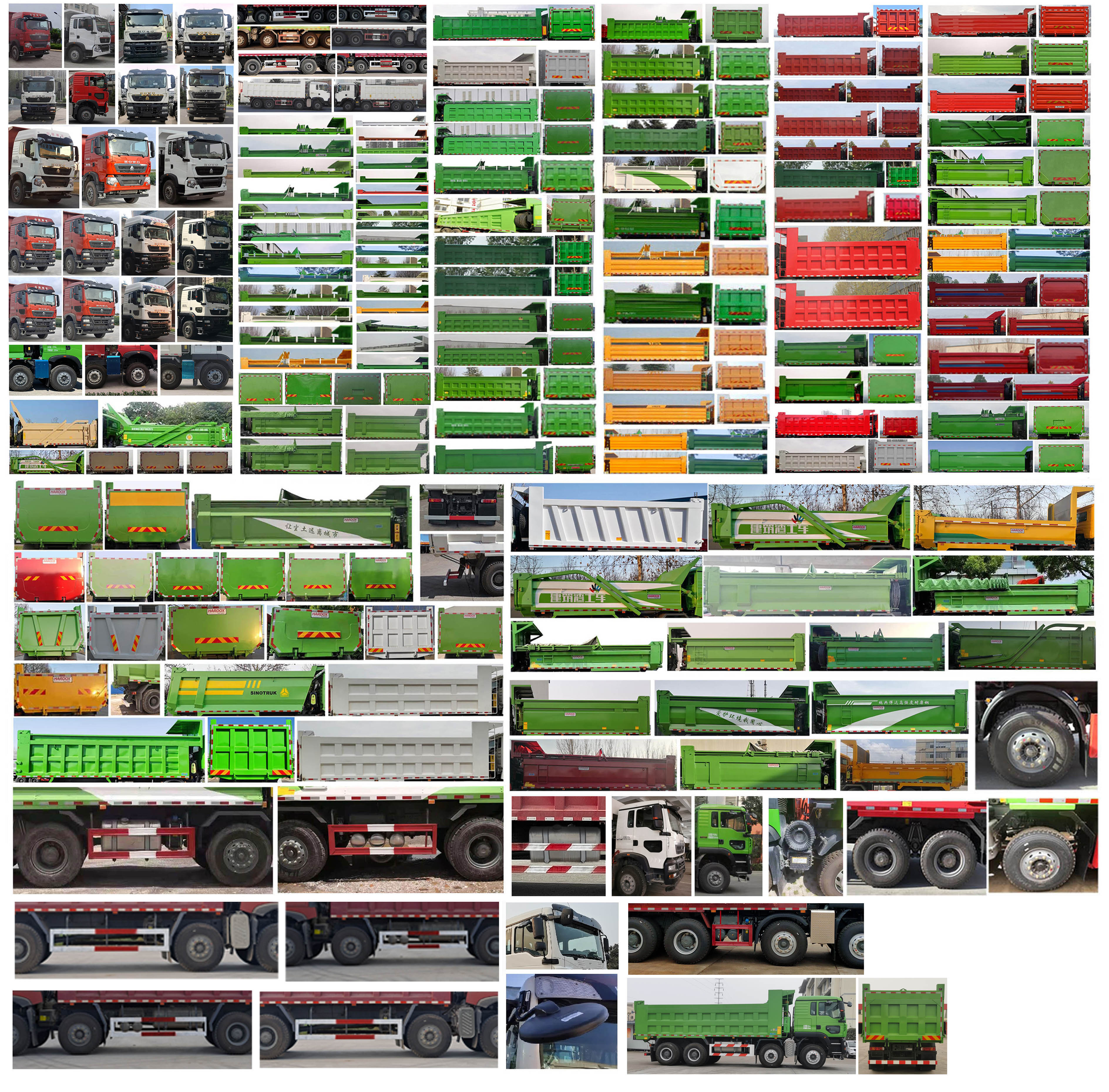 豪沃牌ZZ5317ZLJV356GF1自卸式垃圾車公告圖片