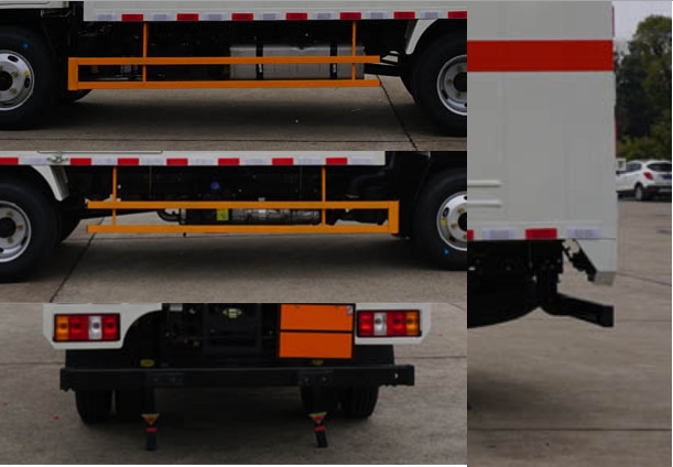 江鈴江特牌JMT5040XZWXG26雜項危險物品廂式運輸車公告圖片