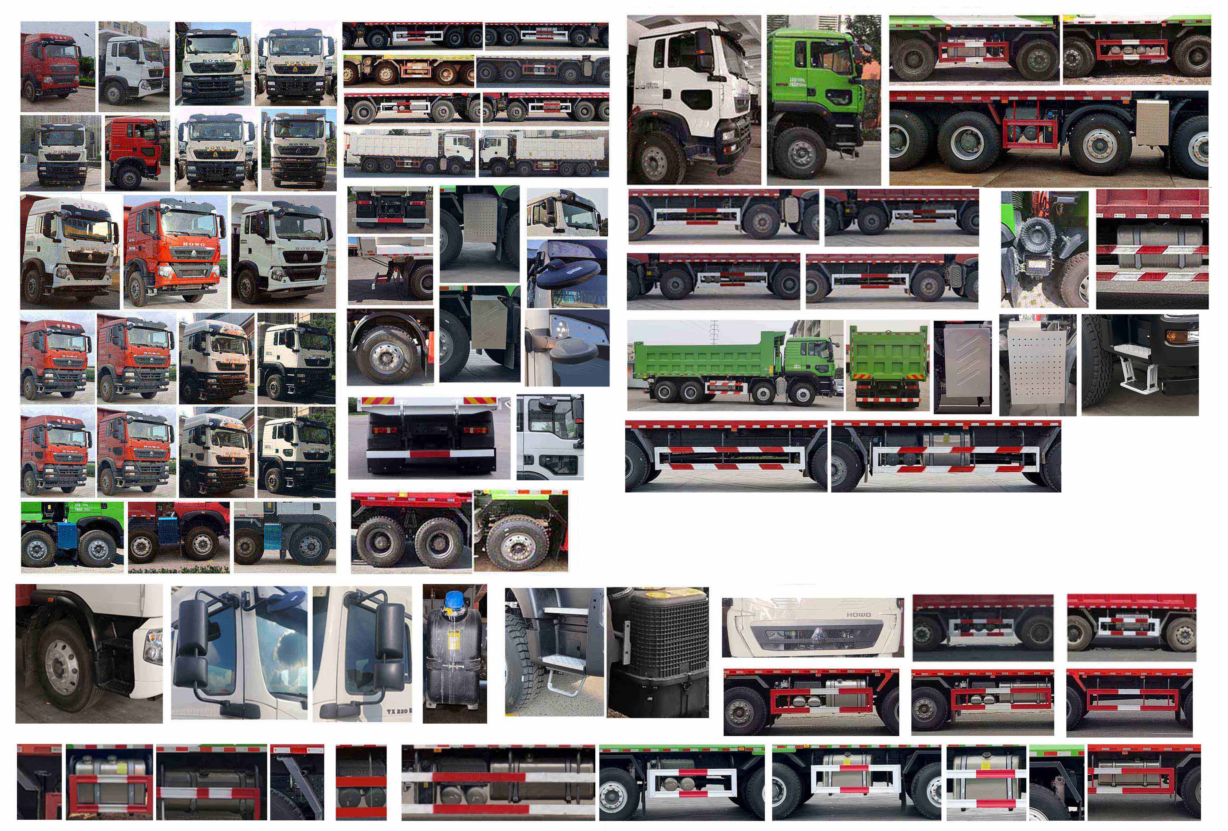 豪沃牌ZZ5317ZLJV326GF1自卸式垃圾車公告圖片