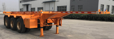 中顺广信牌11.5米35.5吨3轴集装箱运输半挂车(HGX9400TJZ30)