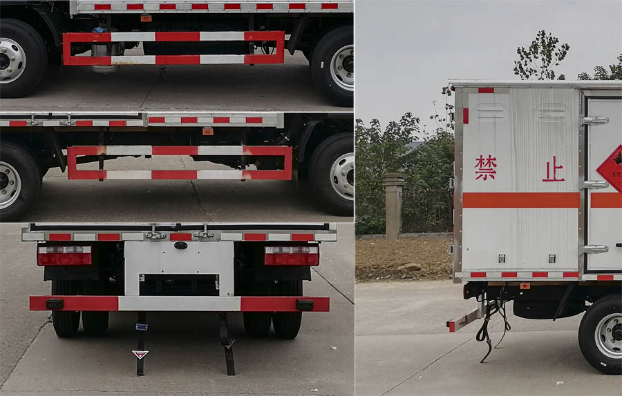 大力牌DLQ5040XRQCA6易燃氣體廂式運輸車公告圖片