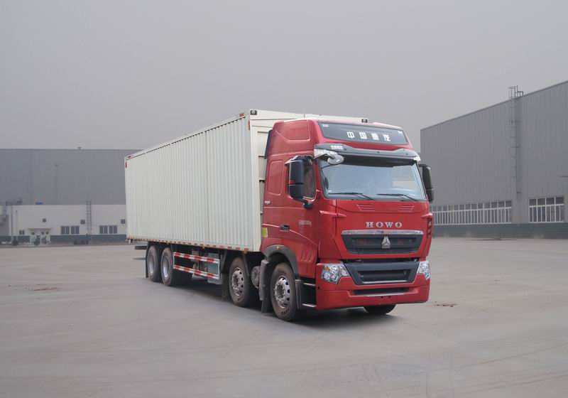 豪沃牌ZZ5317XYKV466HF1翼开启厢式车