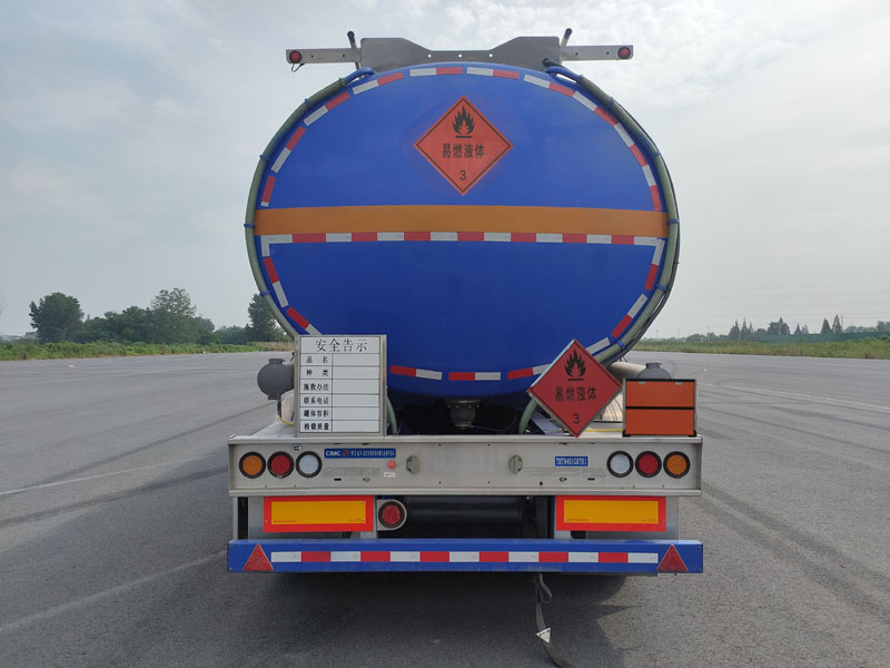 通华牌THT9401GRYH1铝合金易燃液体罐式运输半挂车公告图片