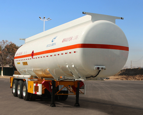 开乐牌11.4米33吨3轴易燃液体罐式运输半挂车(AKL9400GRY42)