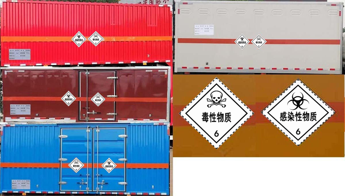 勤宏牌SQH5186XDGB6毒性和感染性物品廂式運(yùn)輸車公告圖片