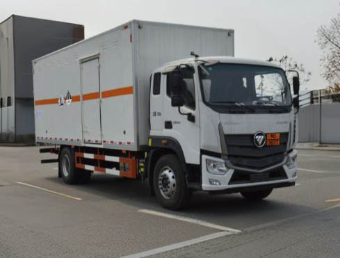 勤宏牌SQH5189XZWB6杂项危险物品厢式运输车