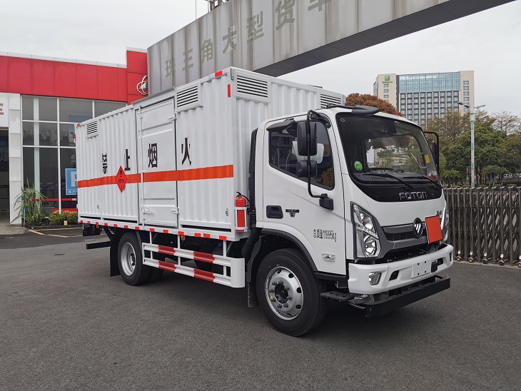 顺肇牌SZP5121XRQBJ6易燃气体厢式运输车