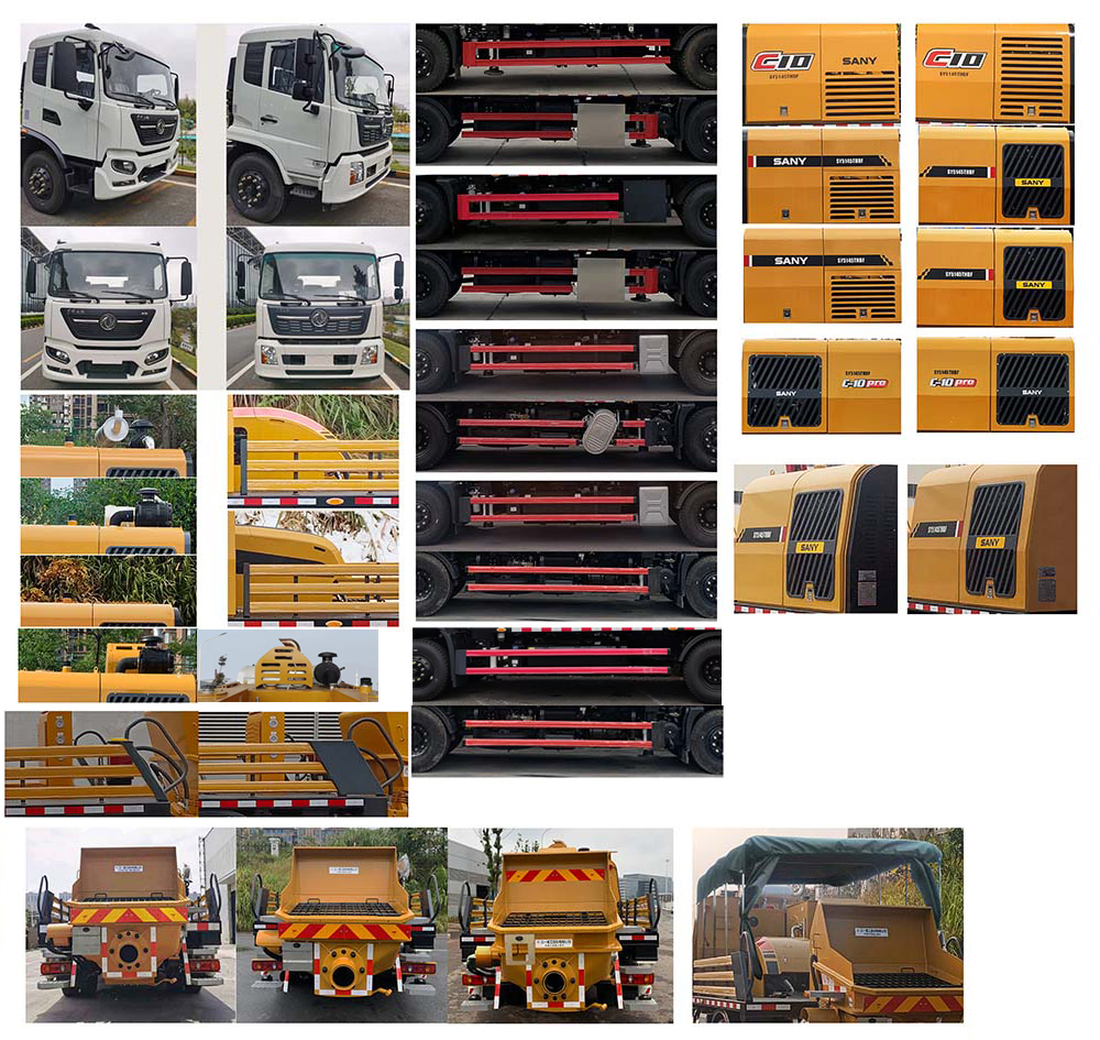 三一牌SY5145THBF車載式混凝土泵車公告圖片