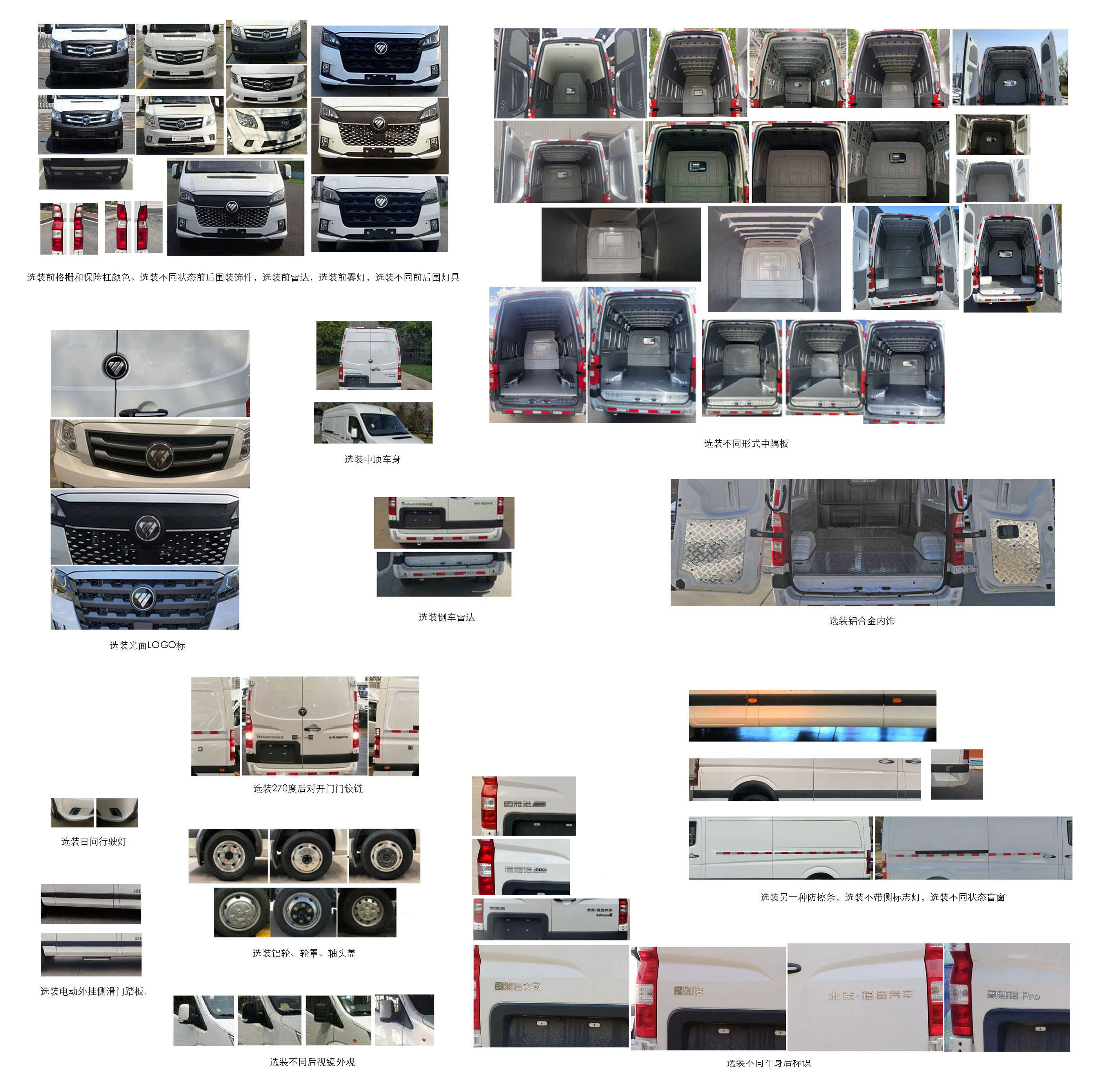 福田牌BJ5048XXY-M5廂式運(yùn)輸車公告圖片