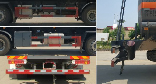 中汽力威牌HLW5320GFWZ6腐蝕性物品罐式運(yùn)輸車公告圖片