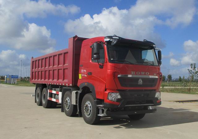 豪沃牌ZZ5317ZLJV326HF1L自卸式垃圾车
