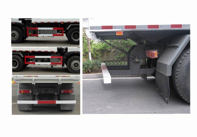 豪沃牌ZZ5257ZLJV384GF1自卸式垃圾車公告圖片