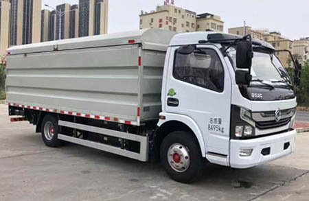 东风牌EQ5083XTYSBEV纯电动密闭式桶装垃圾车