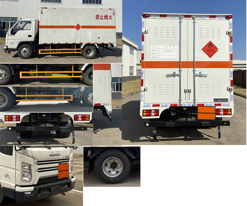 江鈴江特牌JMT5062XRQXG26易燃?xì)怏w廂式運(yùn)輸車公告圖片