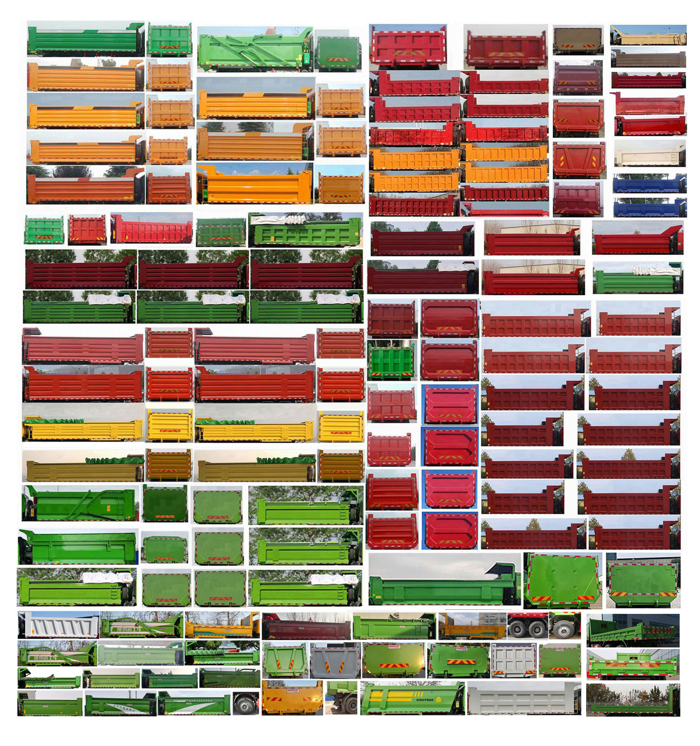 豪沃牌ZZ5317ZLJV256HF1自卸式垃圾車公告圖片