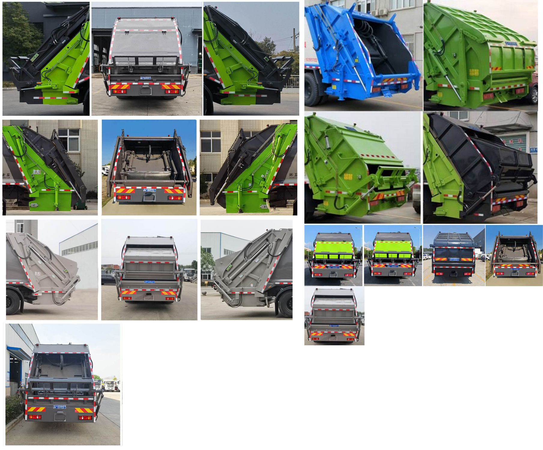 程力威牌CLW5180ZYS6WL壓縮式垃圾車公告圖片