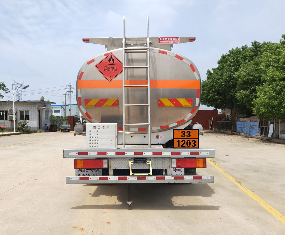 專威牌HTW5180GYYLEZQ6鋁合金運油車公告圖片