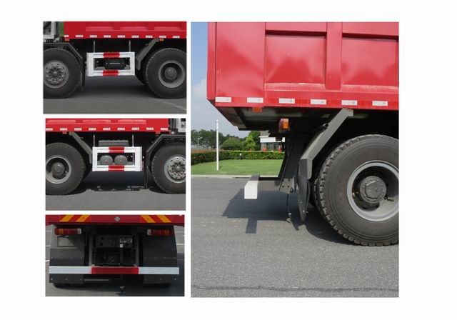 豪沃牌ZZ5317ZLJV306HF1L自卸式垃圾車公告圖片