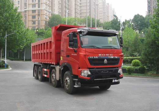 豪沃牌ZZ5317ZLJV236HF1自卸式垃圾车