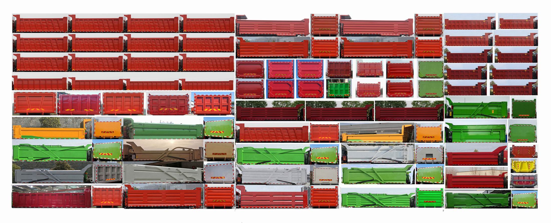 豪沃牌ZZ5257ZLJV364GF1自卸式垃圾車公告圖片