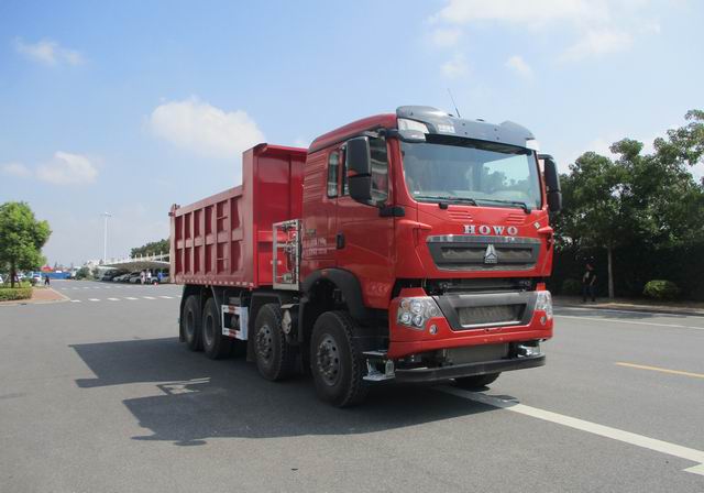 豪沃牌ZZ5317ZLJV256GF1L自卸式垃圾车